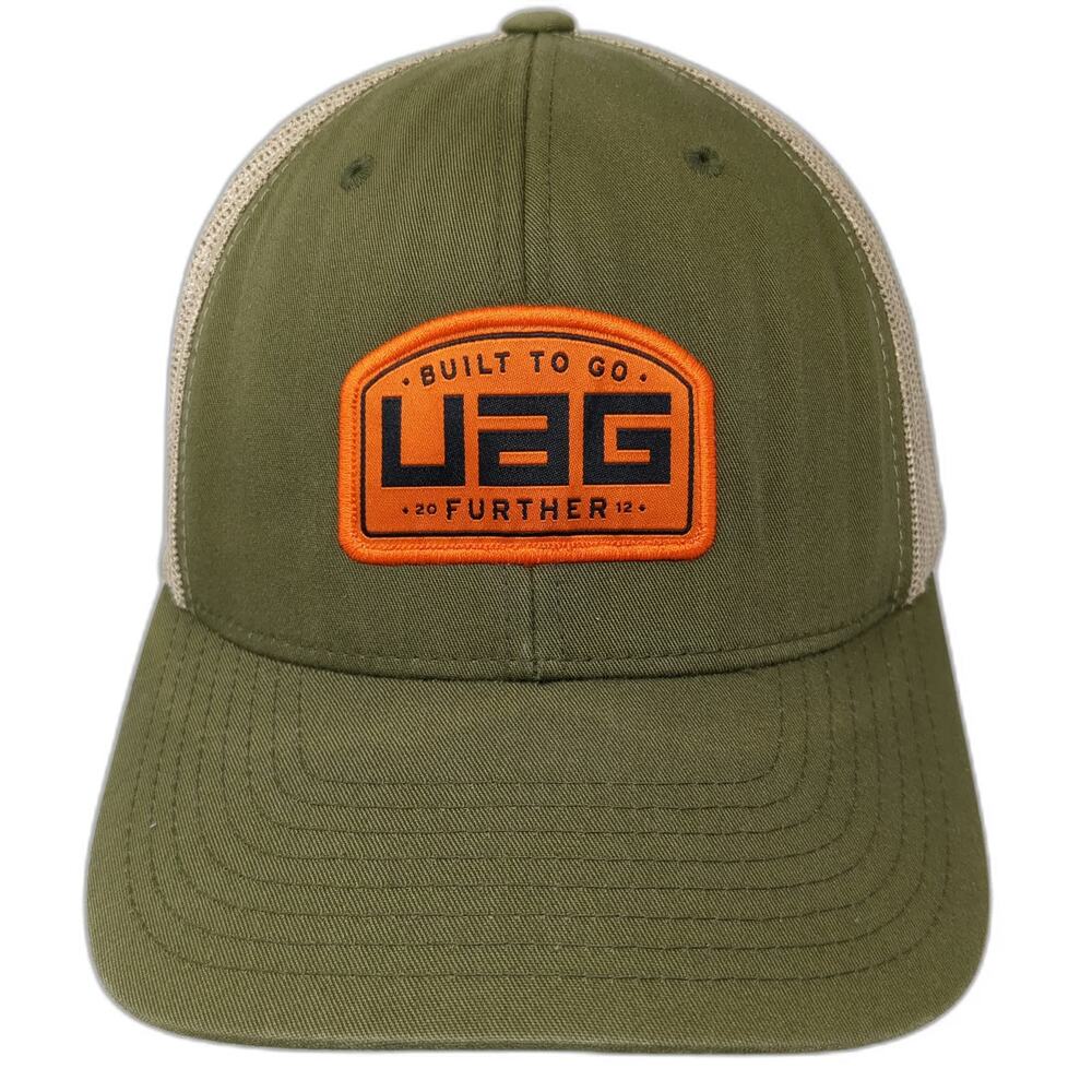 UAG Urban Armor Gear Trucker Hat Green One Size Mesh Snapback Further Patch